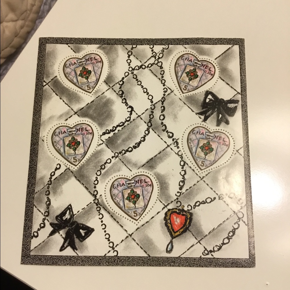 📮 CHANEL Stamp Sheet - Picture 2 of 3